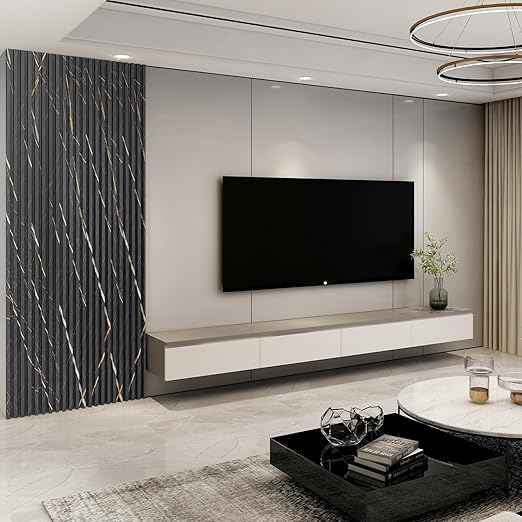 Art3d 8-Pack WPC Slat Panel for Interior Decor, Decorative Fluted Accent Wall - Image 6