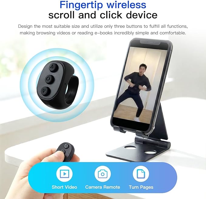 HEKUTU Social Media Scrolling Ring Remote - Image 8