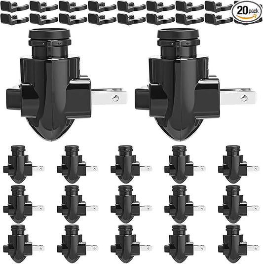 Tuanse 20 Sets Plug in Night Light Module Night Light Base by Tuanse