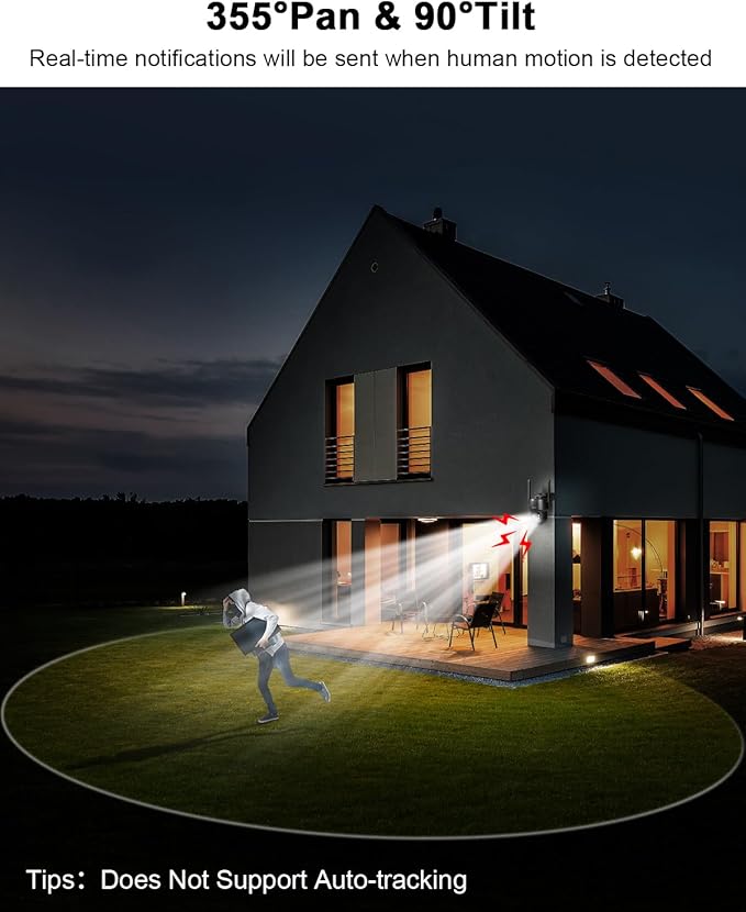 ANRAN 4G LTE Cellular Solar Security Camera Wireless Outdoor, No WiFi 2K Solar - Image 4