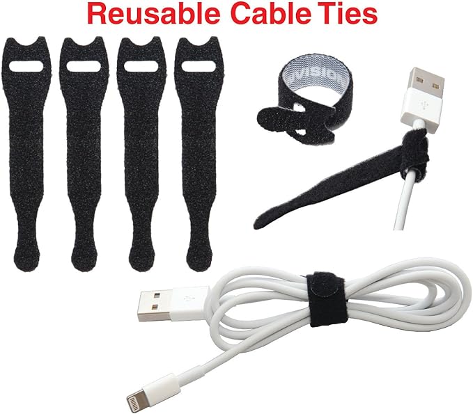 Heaviest Cable Organizer on The Market! Compact and Weighted Desktop Cord - Image 7
