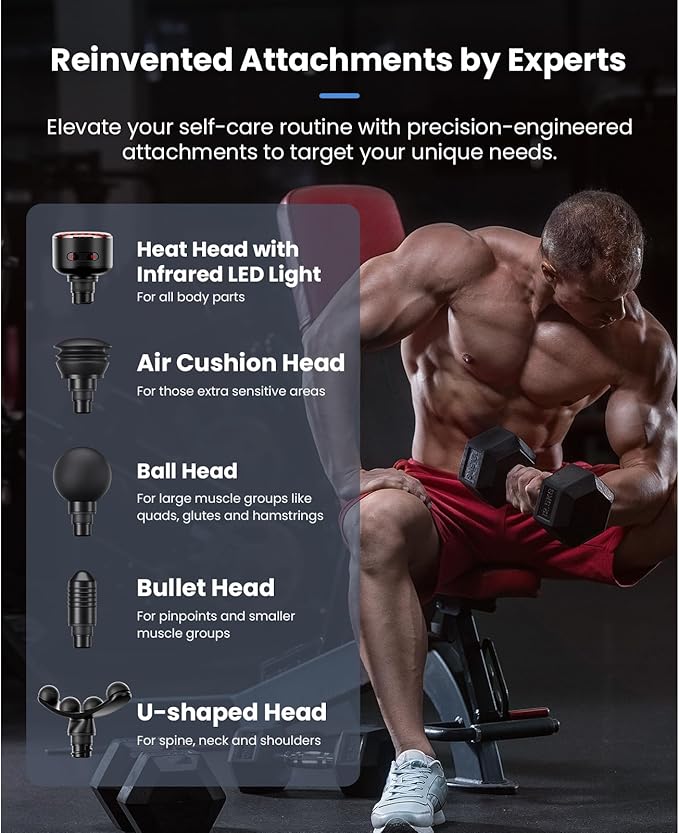 BOB AND BRAD A2 Ultra Massage Gun - Image 7