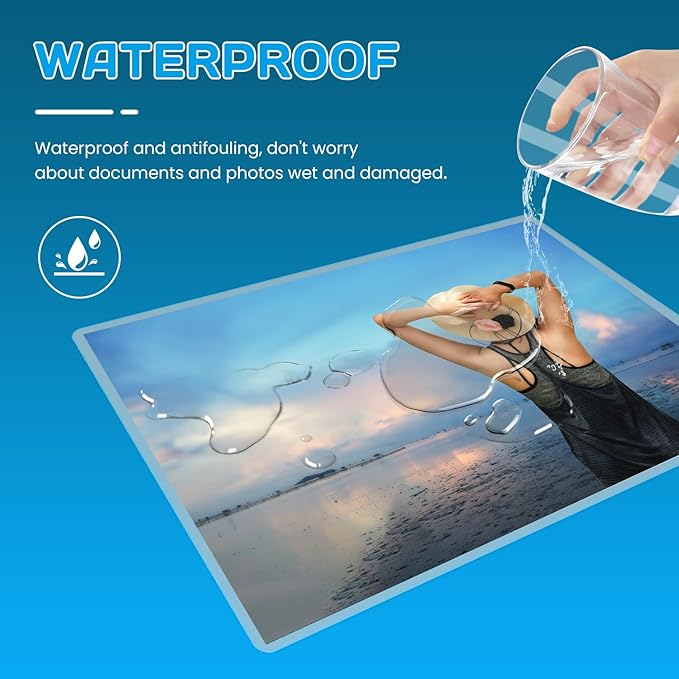 CAREGY 150 Pack Laminating Sheets, Hold 11 x 17 Inch Sheet, 3 Mil Clear Thermal - Image 4