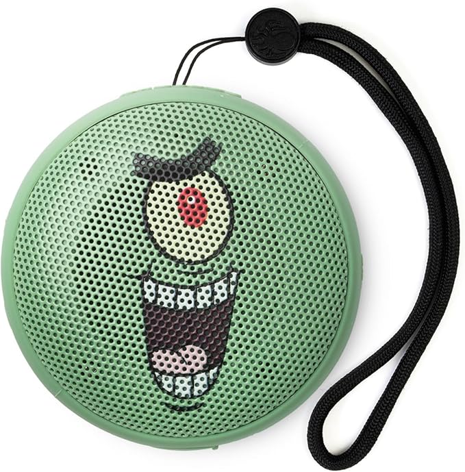 Speaqua Cruiser Speaker Plankton from Spongebob, Waterproof Bluetooth Speaker by Speaqua