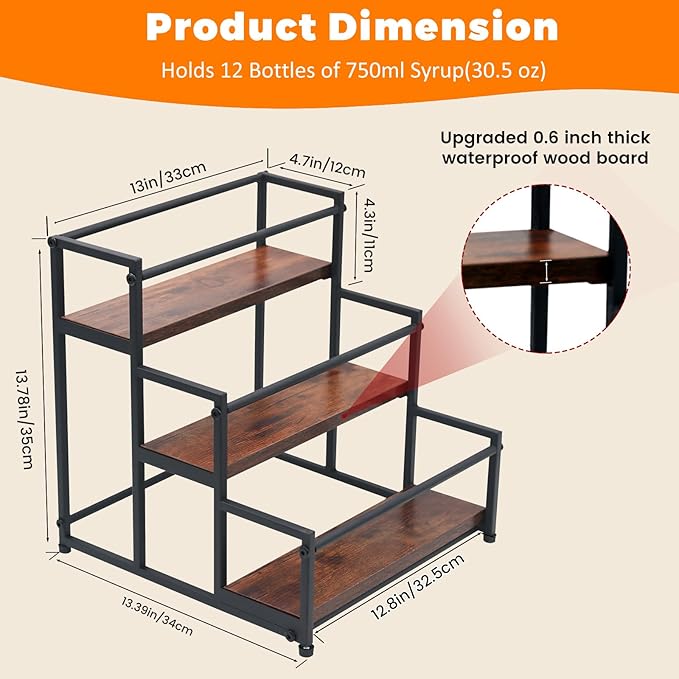 STAEVER Coffee Syrup Rack - Image 5