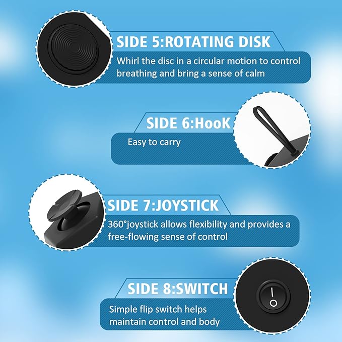 Fidget Dodecagon –12-Side Fidget Toys Cube Relieves Stress and Anxiety Anti - Image 5