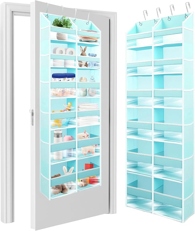 HOMELUX THEORY UPGRADED 6 Tiers Over The Door Organizer Hanging by HomeluxTheory