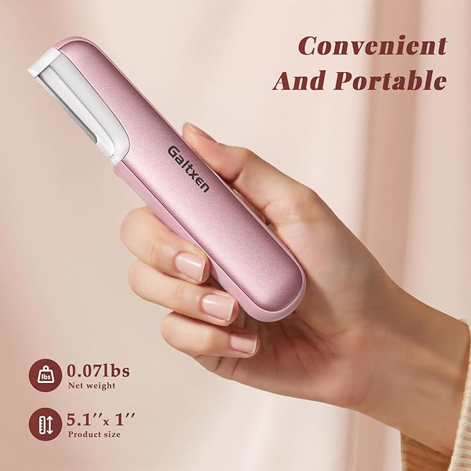 Galtxen Dermaplaning Tool for Women Pink - Image 7