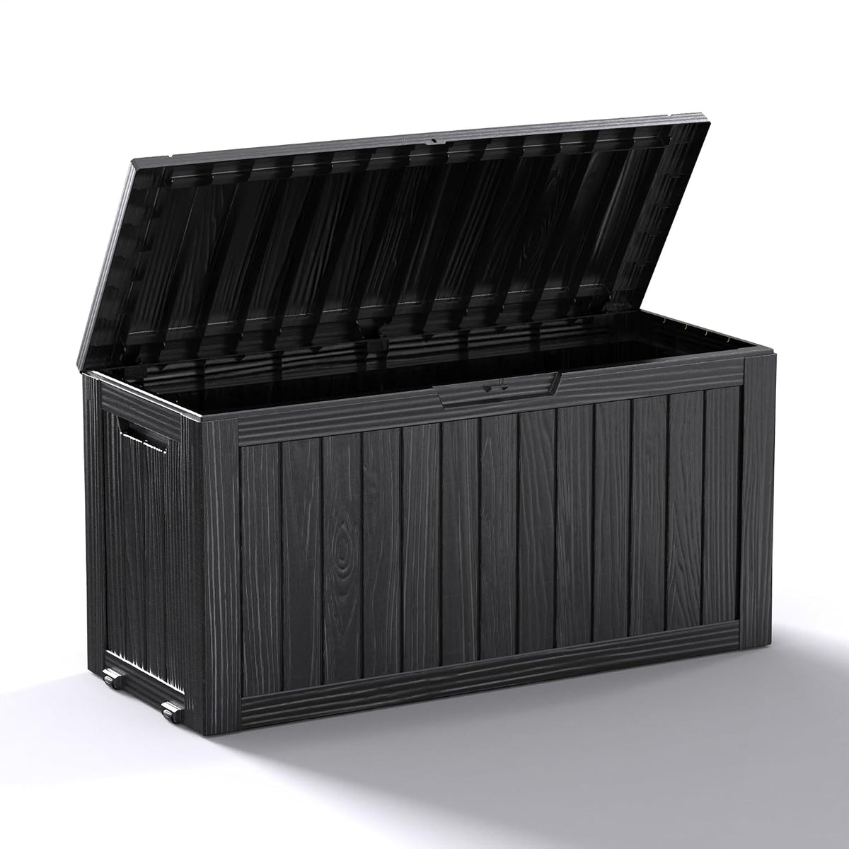 rojik outdoor storage box with wheels,75 gallon waterproof, main product view