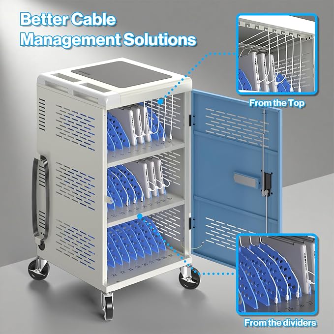 Fully Assembled 30 Unit Multi Device Charging Station - Image 6
