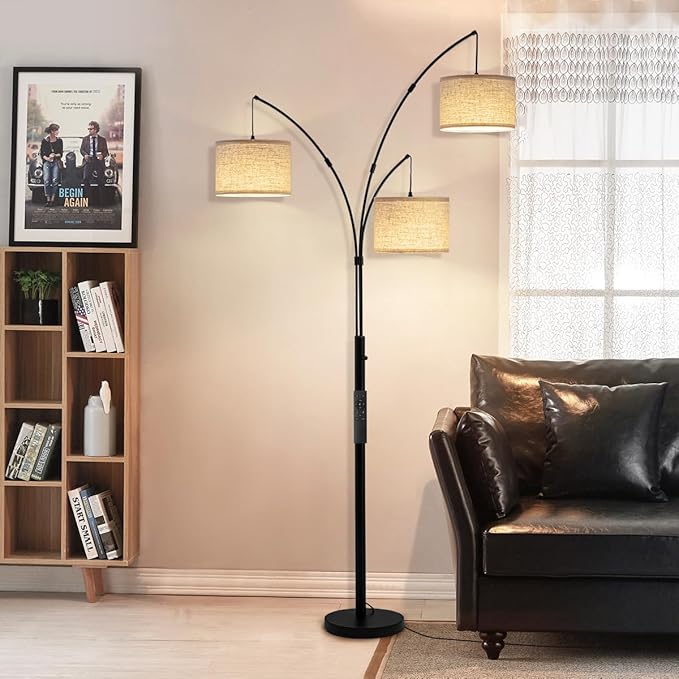 Fansdrick Floor Lamps for Living Room, 2400LM Super Bright Arc Floor Lamp - Image 2