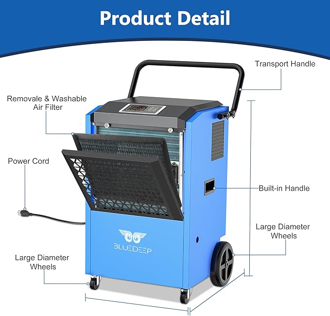 240 Pints Commercial Dehumidifier - Image 4