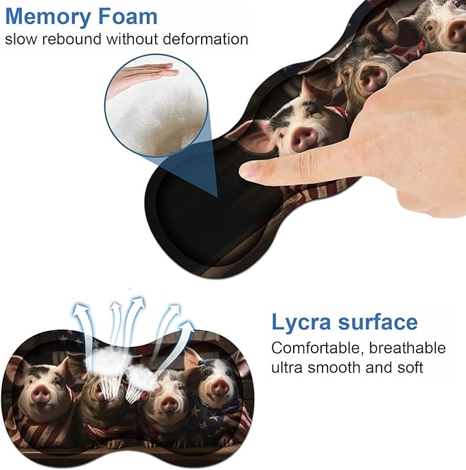 Ergonomic Keyboard Wrist Rest & Mouse Pad Wrist Rest Set, Large XXL Gaming Desk - Image 6