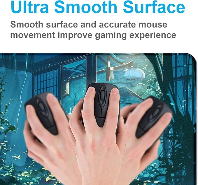 Anime Tropical Plants XL Extended Game Keyboard Pad, Women's Office Decoration - Image 5