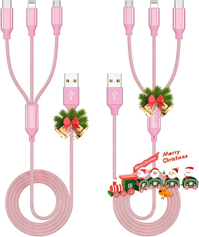 Multi Charging Cable, 3 in 1 Charging Cable by Firsting
