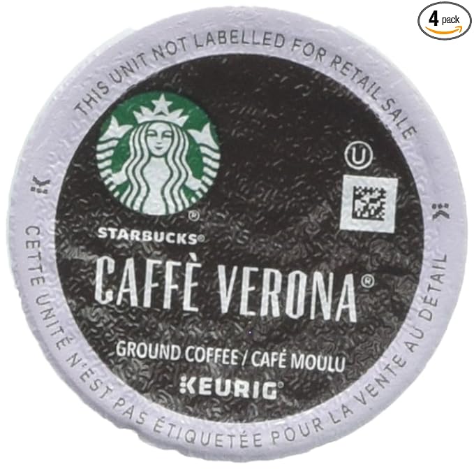 Starbucks Coffee K-Cup Pods, Caffe Verona, 32 CT by StarbucksCoffee