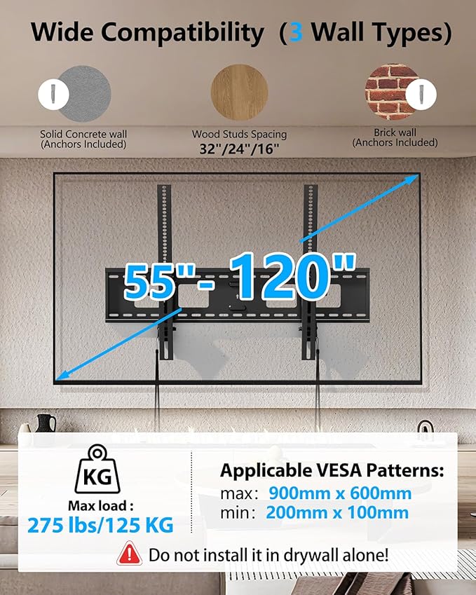 FORGING MOUNT Heavy Duty Tilting TV Wall Mount - Image 3