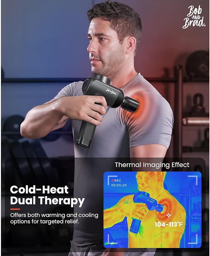BOB AND BRAD X6 Pro Max Massage Gun - Image 3