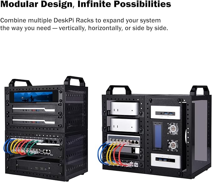GeeekPi DeskPi RackMate TT Mini Server Cabinet - Image 6
