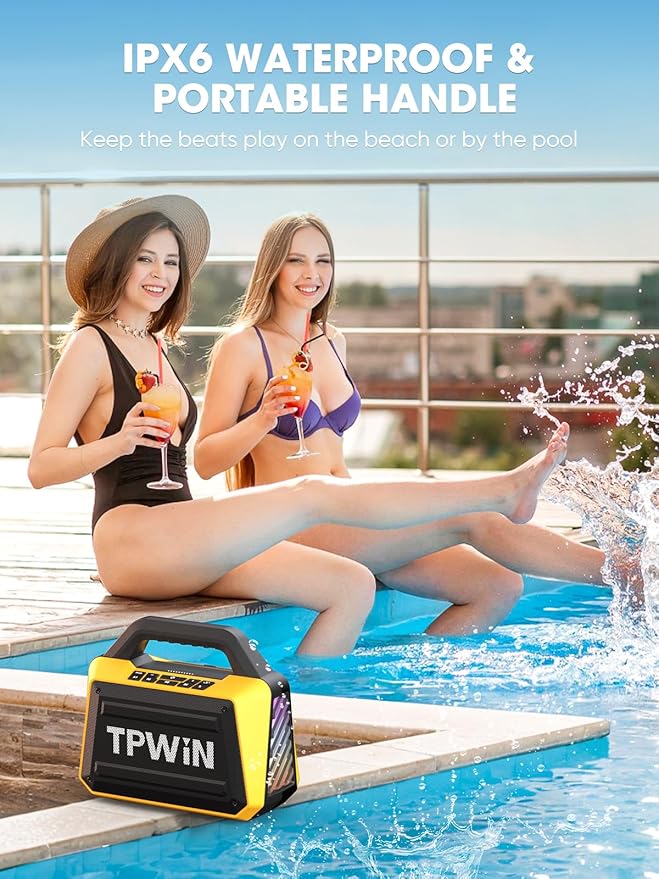 TPWIN Portable Bluetooth Speakers - Image 6