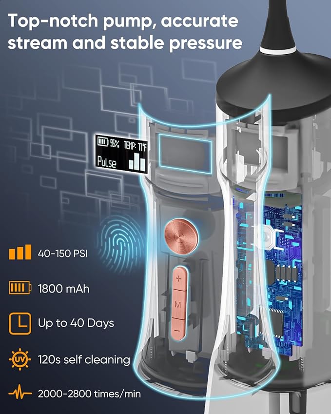 MySmile LP221 Cordless Water Flossers - Image 3
