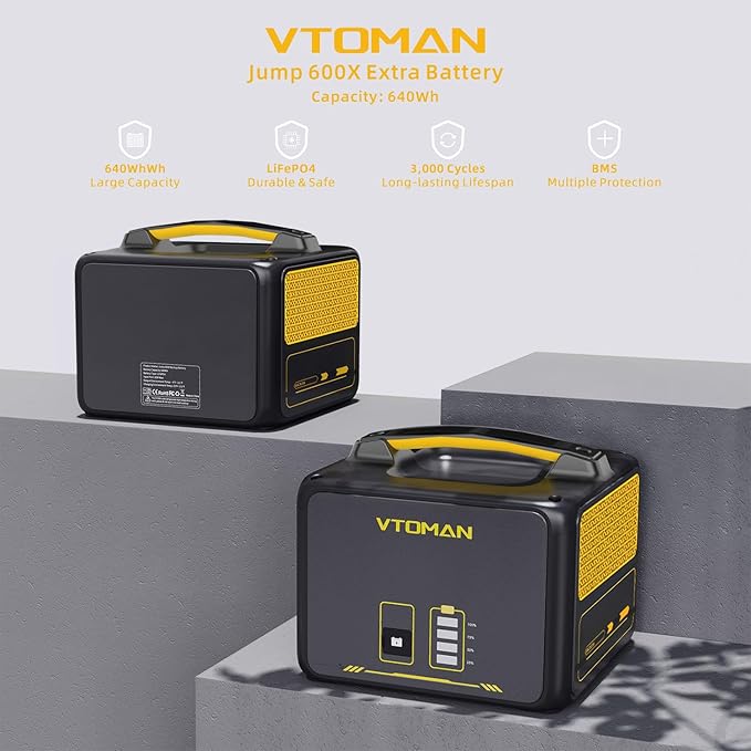 VTOMAN Jump600X 600W Portable Power Station - Image 9