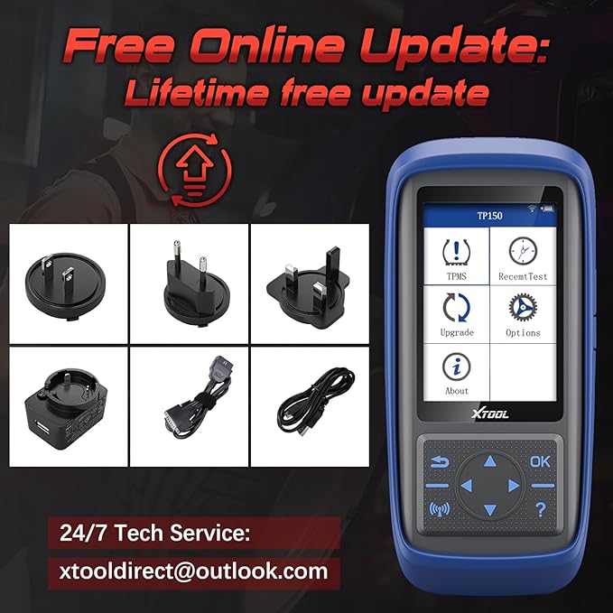 XTOOL TP150 TPMS Programming Tool, 2026 TPMS Relearn Tool, Activate/Relearn All - Image 8