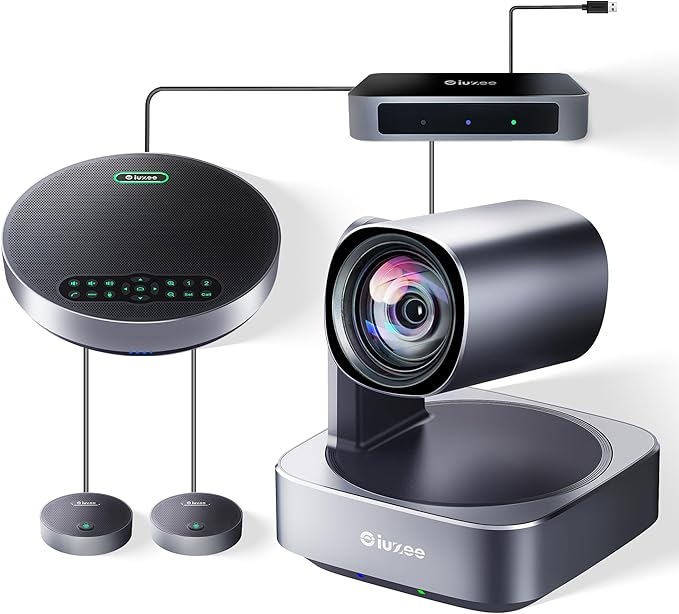All-in-One PTZ 4K 12X Optical Zoom Video Conference Room Camera System by iuZee-US