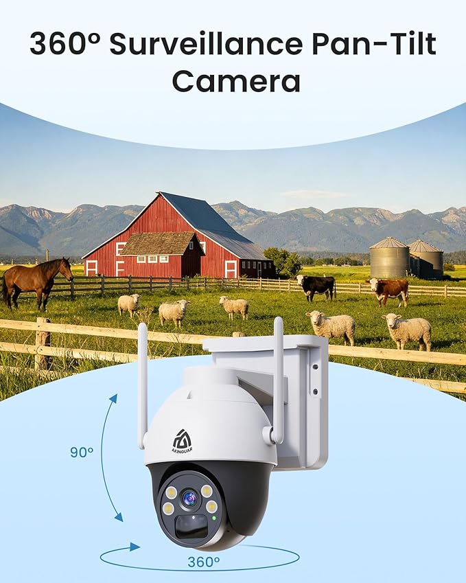 AKINGUAR No WiFi Security Camera - Image 5