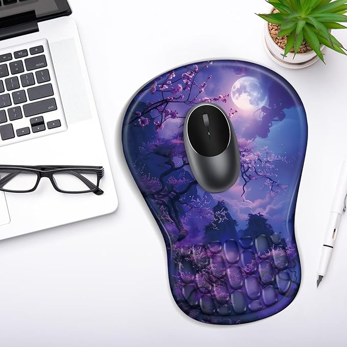 YIWEI Ergonomic Mouse Pad with Wrist Rest - Image 7