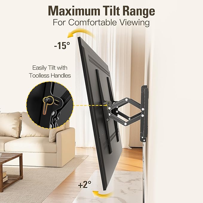 Mounting Dream UL Listed Advanced Tilt TV Wall Mount - Image 3