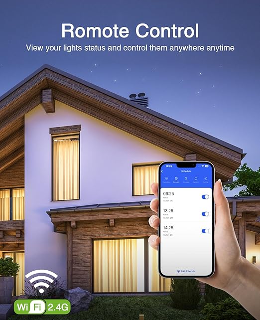 GHome Smart Switch, 3 Way Wi-Fi Light Switch Compatible - Image 5