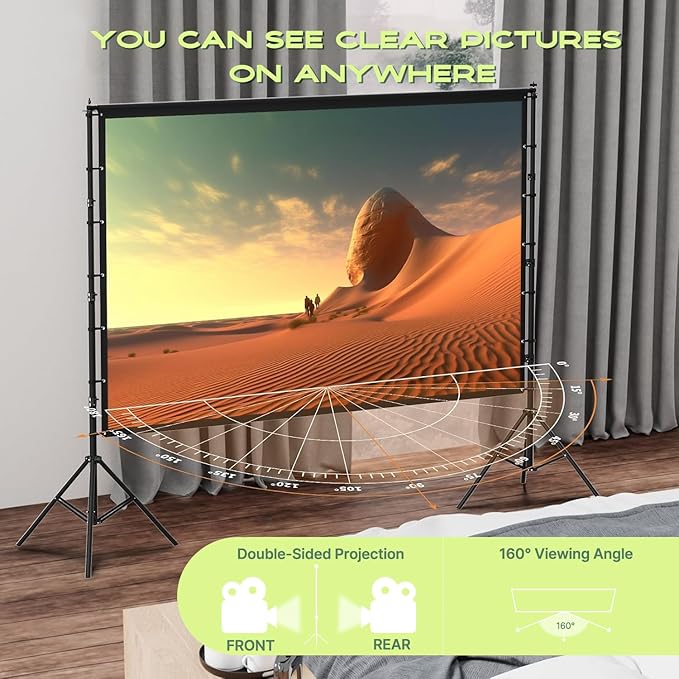 AAJK 100in Projector Screen - Image 6