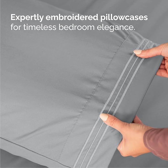 Cal King Size 4 Piece Sheet Set - Image 6