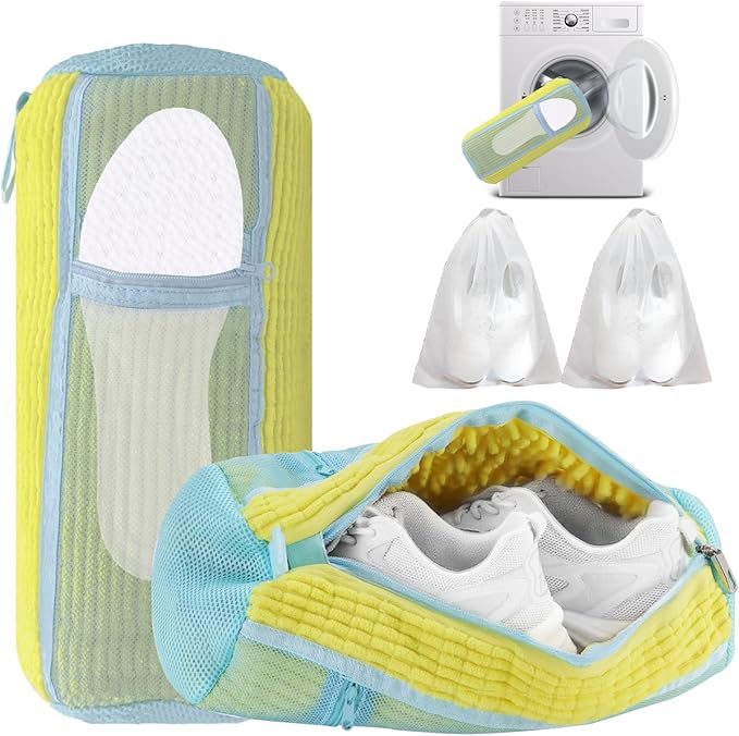 2 In 1 Shoe Washing Machine Bag, Upgrade by Unknown