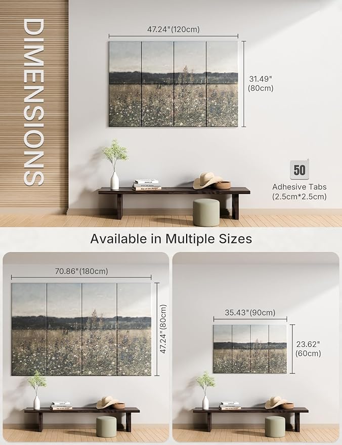 Wall Art Acoustic Panels, Decorative Sound Absorbing Panels - Image 5