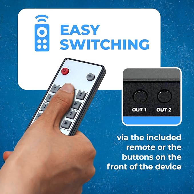 OREI 8K eARC HDMI Matrix Switch 4 X 2, Switcher - Image 4
