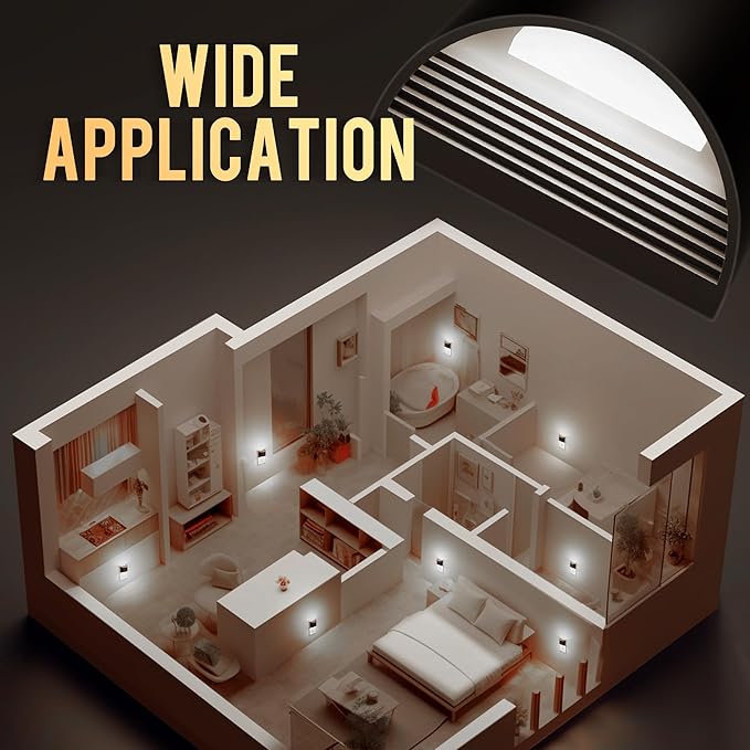 DORESshop LED Night Light, Night Lights Plug into Wall, 3 Level Brightness - Image 8