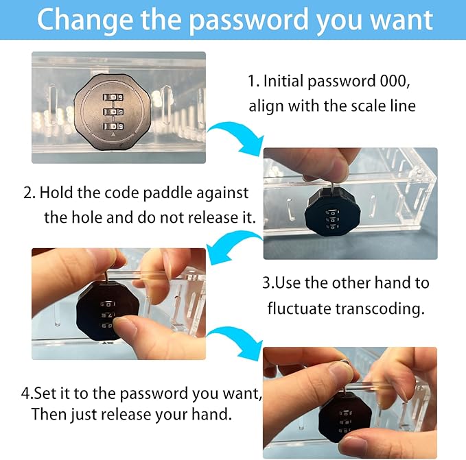 Young Dance Universal Thermostat Combination Lock Box, Thermostat Cover Fits - Image 4