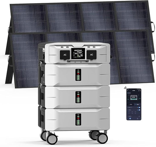 IEE SP5000 Solar Generator 5000W, 7680Wh Power Station by EnerVikSolargeneratorforhomeuse