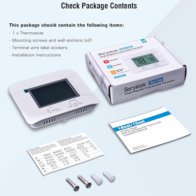 Upgraded Digital Non-Programmable Thermostat - Image 7