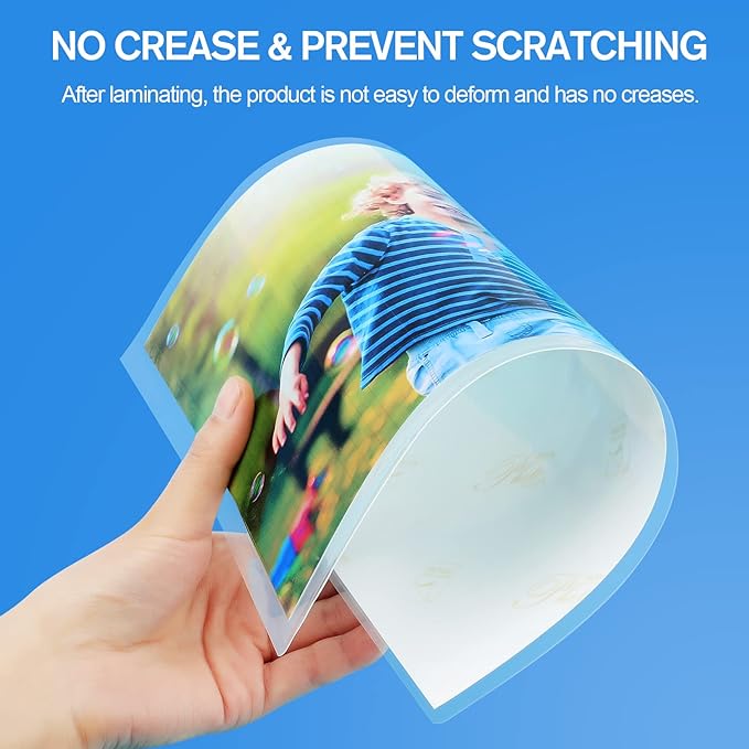 KTRIO 5 Mil Laminating Sheets 150 Pack, Various Sizes Thermal Laminating Pouches - Image 7