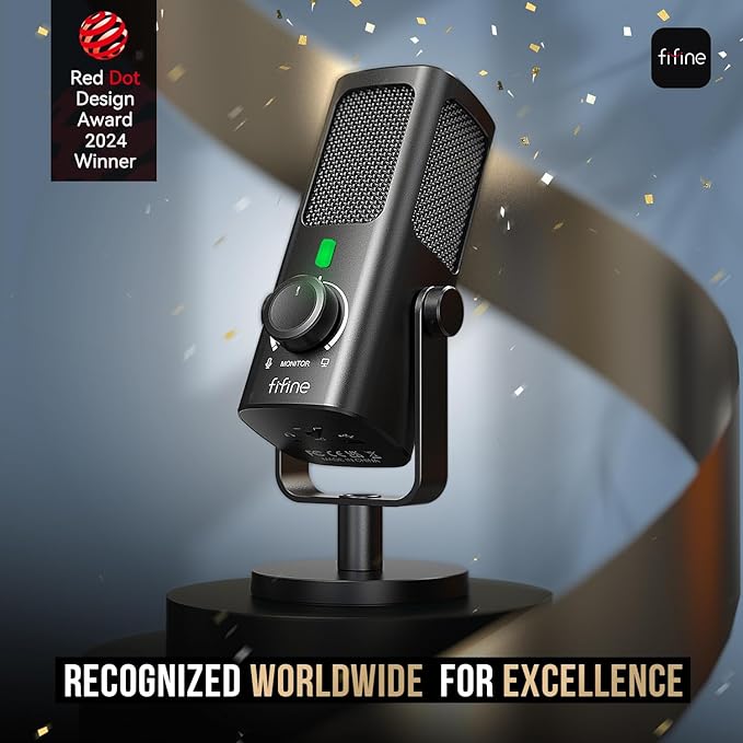 FIFINE USB-Podcast-Condenser-Microphone - Image 2