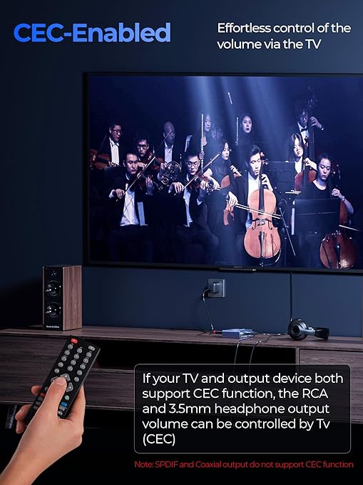 192KHz HDMI ARC Audio Extractor - Image 8