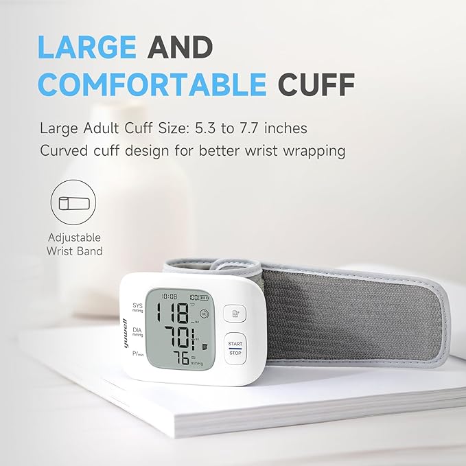 yuwell Wrist Blood Pressure Monitor | Clinical Accuracy, BP Machine - Image 3