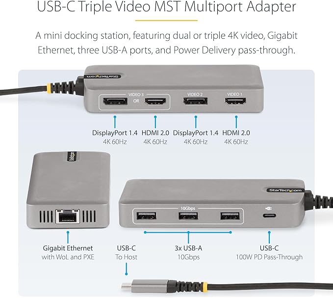 StarTech.com USB-C Docking Station - Image 3