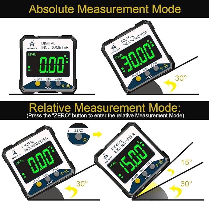 Magnetic Digital Angle Finder Protractor Inclinometer- Digital Inclinometer - Image 5