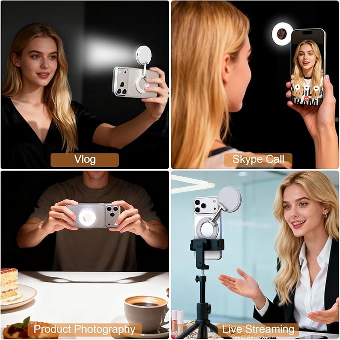 Magnetic Selfie Light, Phone Light Compatible - Image 2