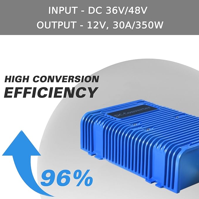 Shu-Ran Golf Cart Voltage Reducer Voltage Converter 36V or 48V to 12V, 30 Amp - Image 3