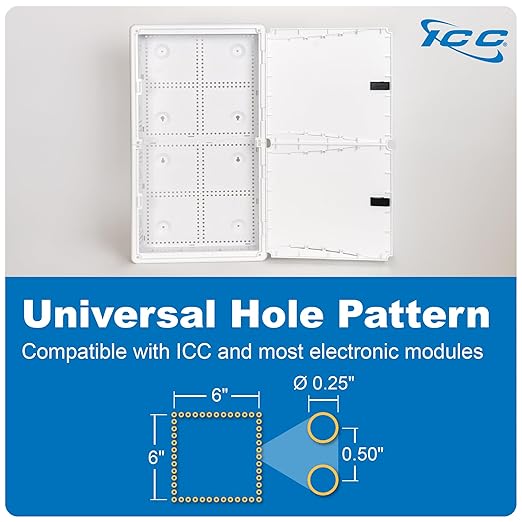 ICC 28” Plastic Structured Wiring Enclosure, Media Enclosure - Image 7